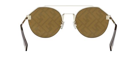 fendi fe40060u|Fendi® FE40060U Round Sunglasses .